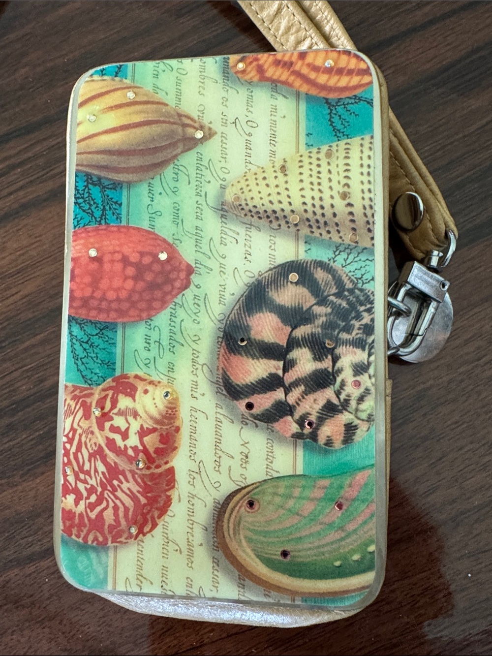 Stella Page small wristlet with strap - Picture 2 of 5